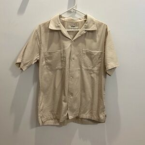 Draped Twill Shirt